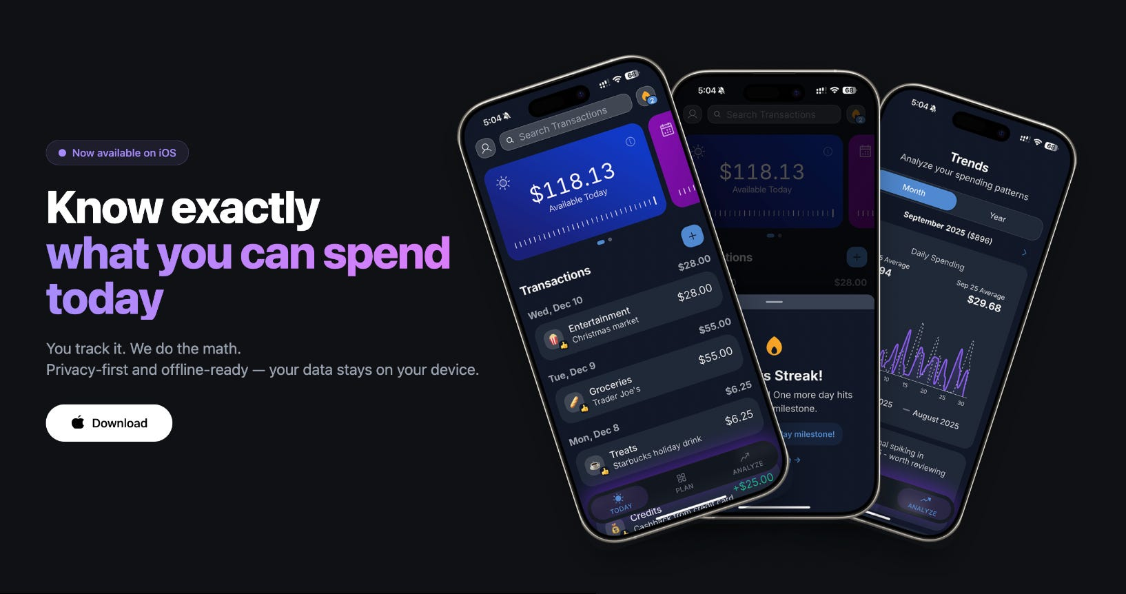 BentoMoney expense tracker app