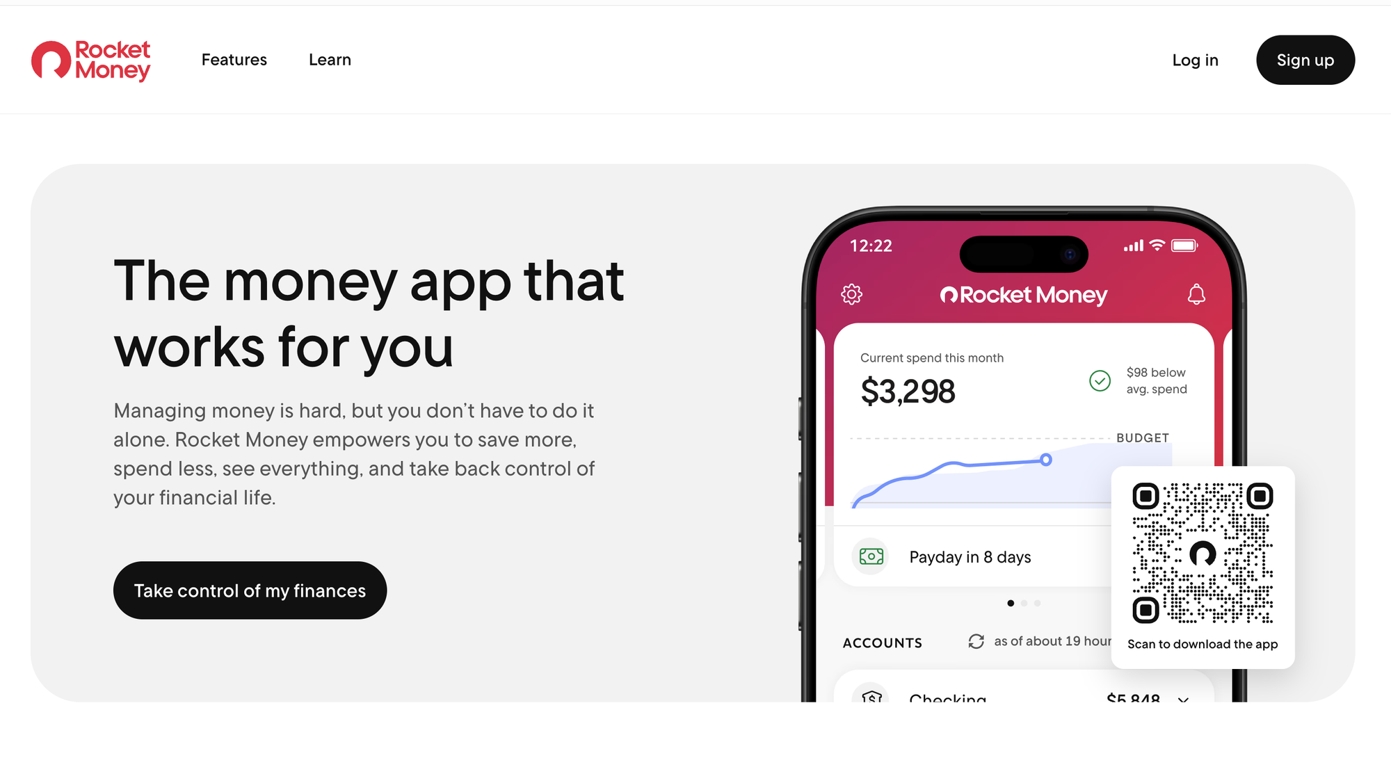 Rocket Money app