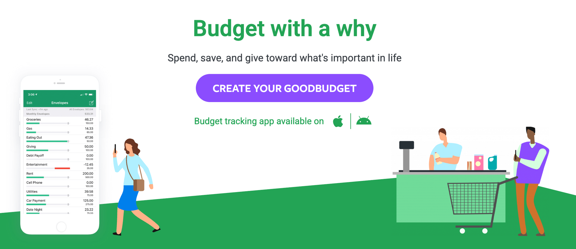 Goodbudget app